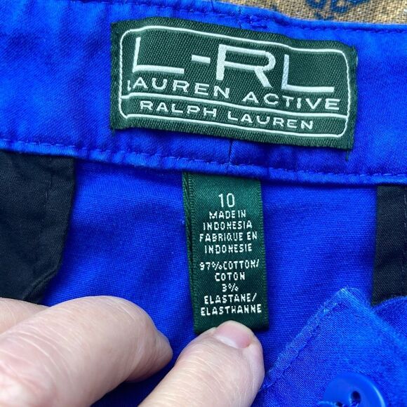 Lauren Ralph Lauren royal blue shorts size 10 - Picture 2 of 7